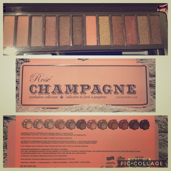 Sephora Other - Color Story “Rose Champagne” Eyeshadow Palette
